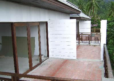Veranda / Balcony at the Premium Sea View rooms
